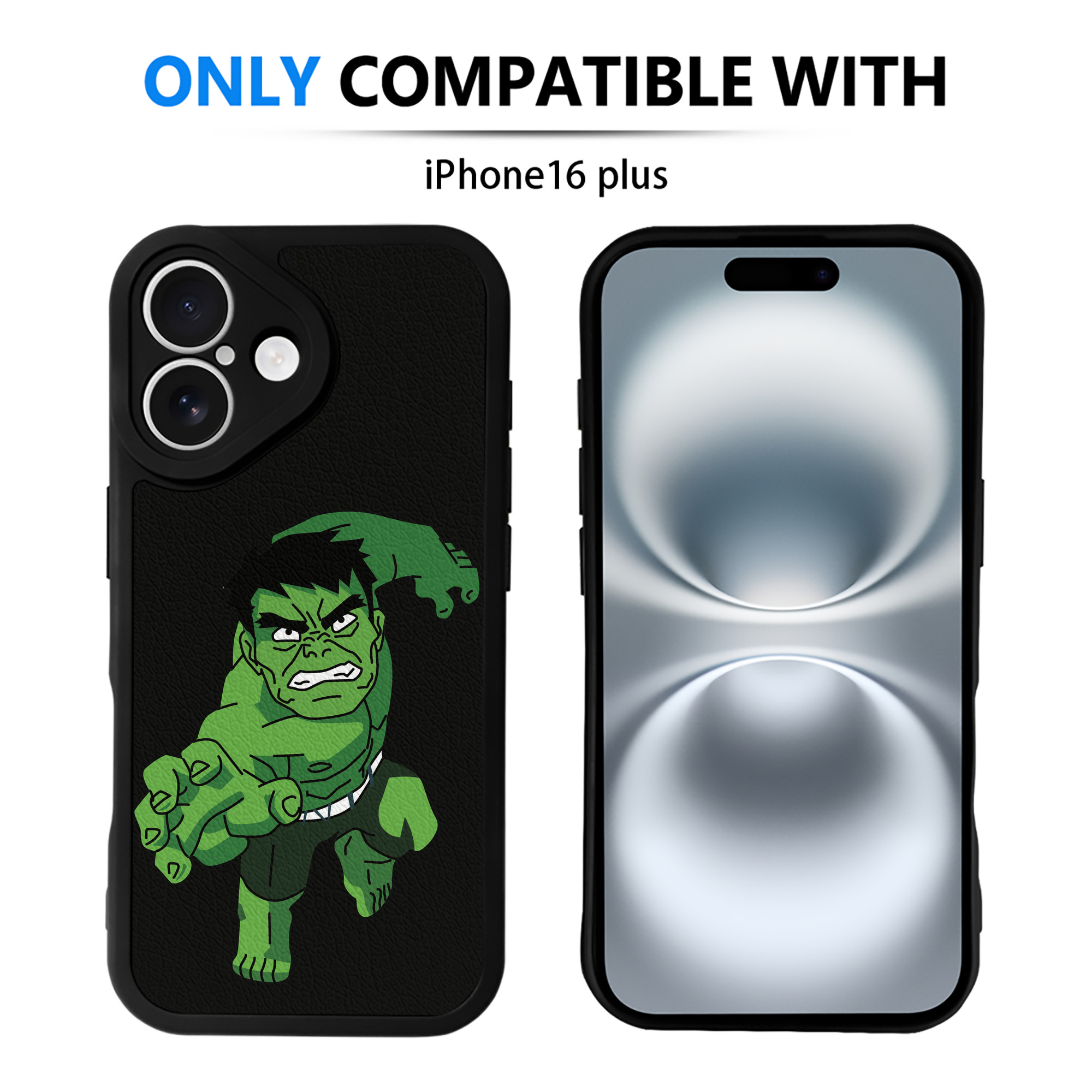 （画像用） アベンジャーズ The Avengers 【iPhone 16シリーズ対応】シリコンスマホケース（レザー調） 材質：シリコン